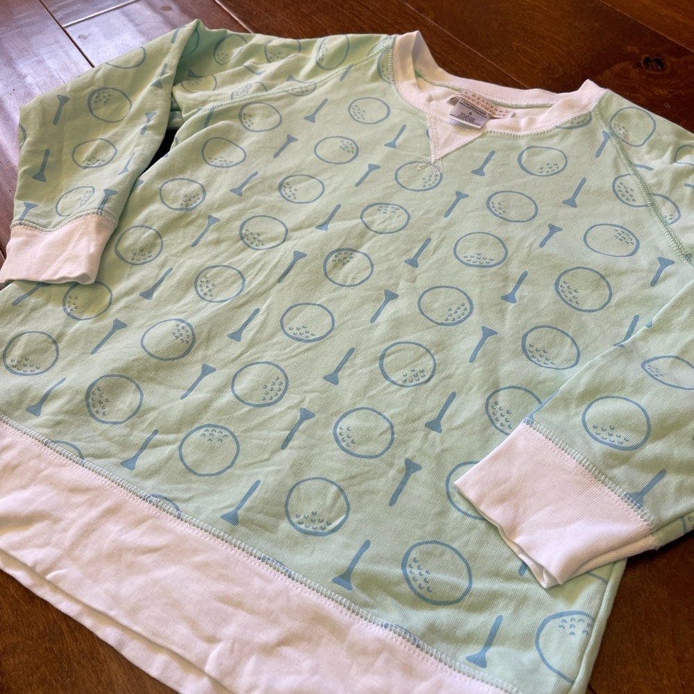 TBBC Carter Crewneck golf top - sz 6